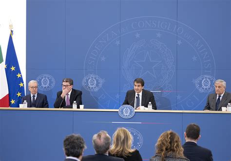 Conferenza Stampa Del Consiglio Dei Ministri N 21 Governo It