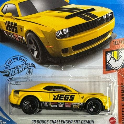 Mattel Other Hot Wheels 28 Dodge Challenger Srt Demon Muscle Mania 1010 Poshmark