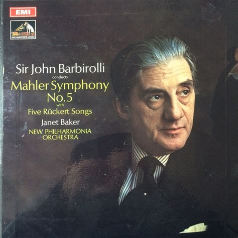 Sir John Barbirolli Conducts Mahler Janet Baker New Philharmonia