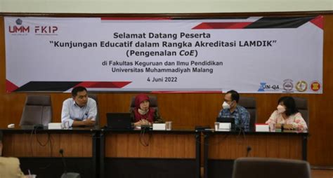 Dikunjungi PGSD Indonesia FKIP UMM Kenalkan Sederet Center Of