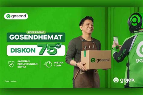 Kode Promo Gojek Paling Baru, Bertabur Diskon dan Cashback Hingga 75 Persen