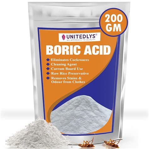 Unitedlys Multi Purpose Boric Acid Powder100 Pure Boric Acid Powder