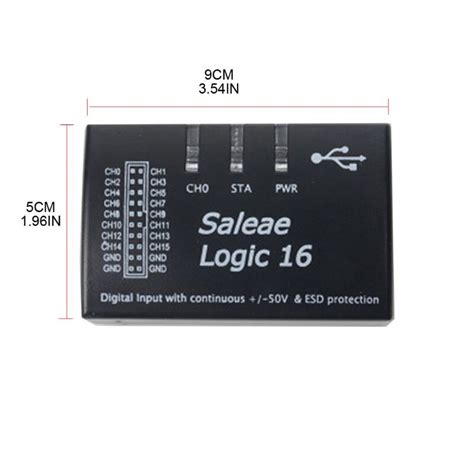 USB Logik Analyzer 100MHz 16 Kanal für Arm FPGA Gr Grandado