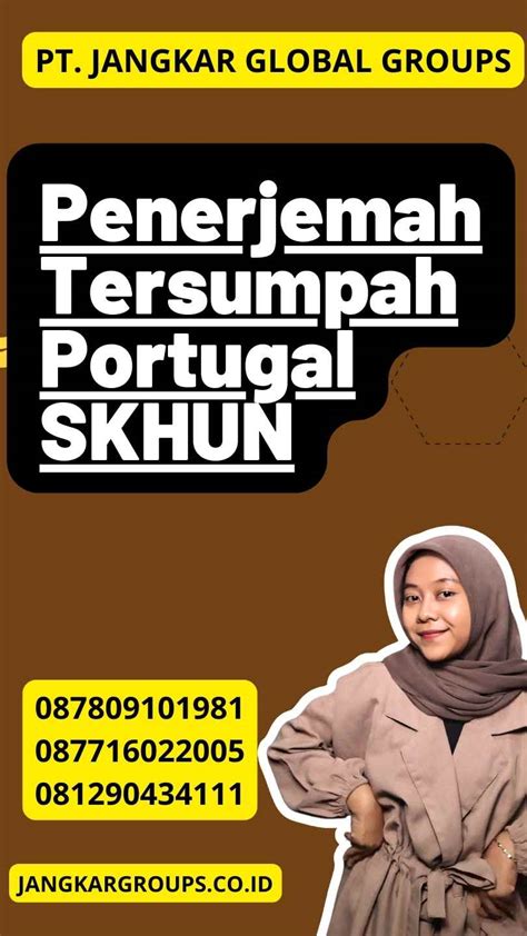 Penerjemah Tersumpah Portugal Skhun Jangkar Global Groups