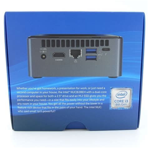 Minipc Kvx Nuc Freedos Intel Nuc I Beh I Gb Gb Ssd