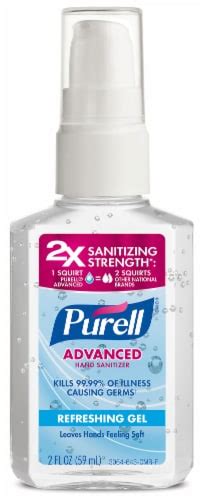 Purell® Refreshing Gel Advanced Hand Sanitizer 2 Fl Oz Kroger