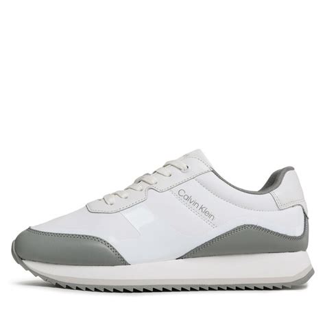 Sneakers Calvin Klein Low Top Lace Up Heat Bond HM0HM00551 White