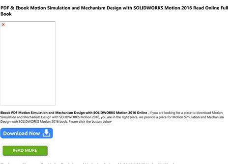 read   motion simulation  mechanism design