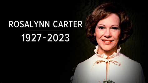 Remembering former first lady Rosalynn Carter - Good Morning America