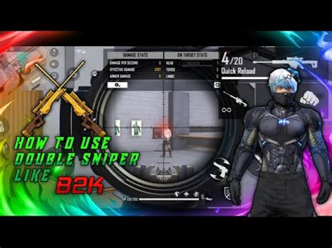 How To Use Snipers Like B2K On Mobile Sniper Like Pc Player M82B