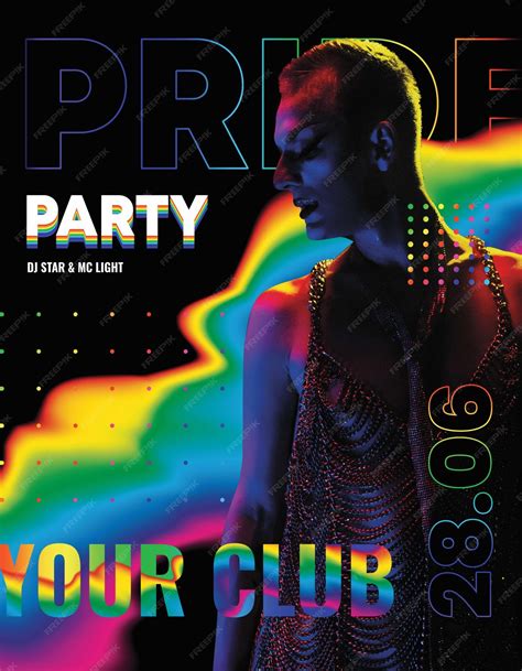 Premium Psd Pride Month Party Flyer