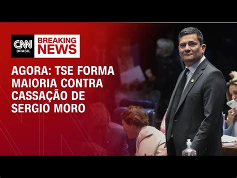 Relator no TSE vota contra cassação do mandato de Sergio Moro CNN Brasil