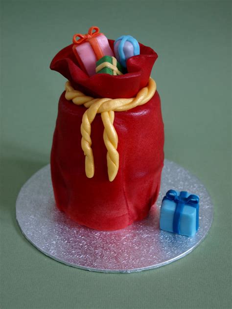 Santas Sack Cake By Sparks1992 On Deviantart