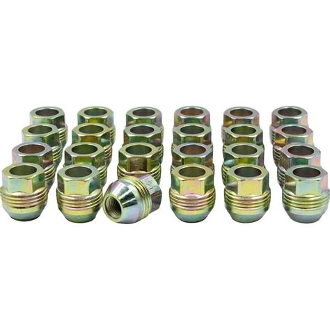 24 Pcs Lug Nuts M14x15 Oem Dual Thread For Chevy Gmc Models