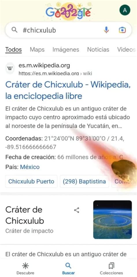 Esto Pasa Si Buscas A Chicxulub En Google