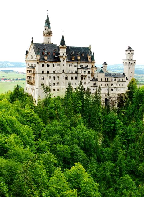 Neuschwanstein Castle was commissioned by Ludwig II of Bavaria in the ...