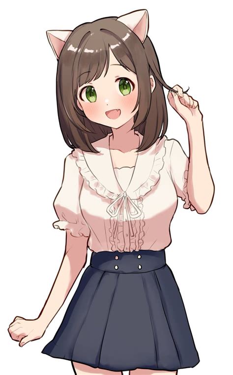 前川みく 「セミロングみくにゃん」とりリリースのイラスト