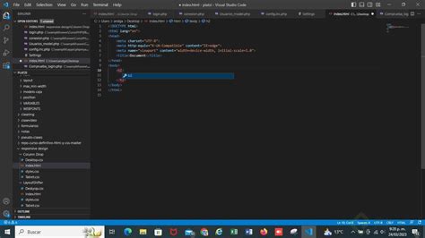 Como Configurar Visual Studio Code Para Que Al Modificar Una Etiqueta