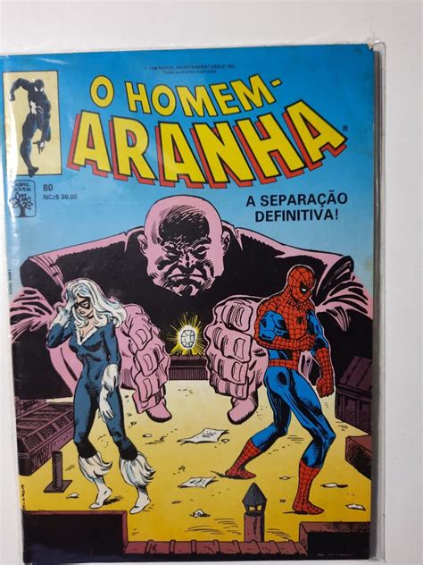 Gibi Homem Aranha Nº 80 Formatinho Autor Homem Aranha 1990 usado