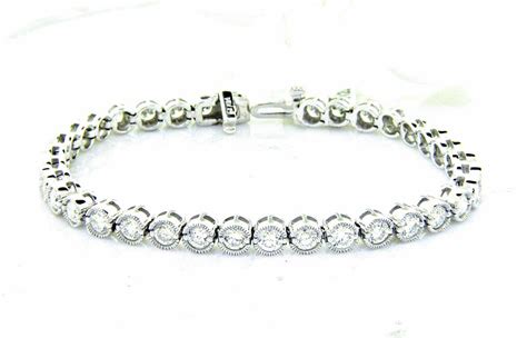 Unique Diamond Eternity Bracelet Ll Pavorsky