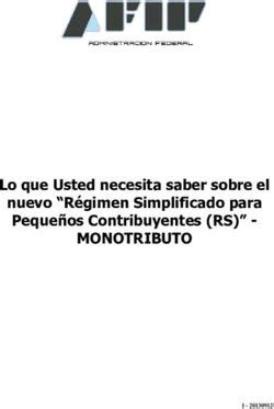 MONOTRIBUTO Lo que Usted necesita saber sobre el nuevo Régimen