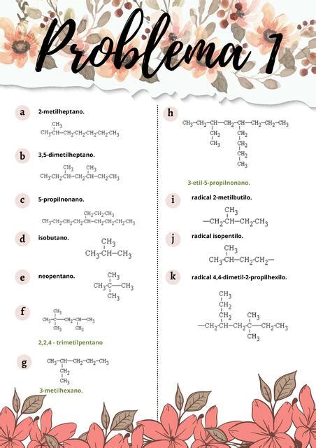 Ejercicio Química Orgánica Linda Milena León Gómez uDocz