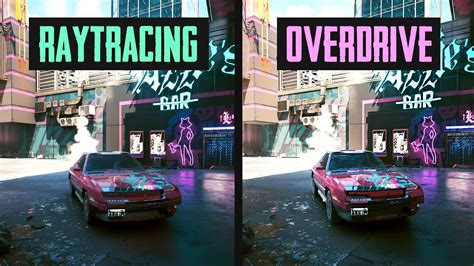 Cyberpunk 2077 RayTracing Vs Overdrive RTX UPDATE 1 62 Path Tracking