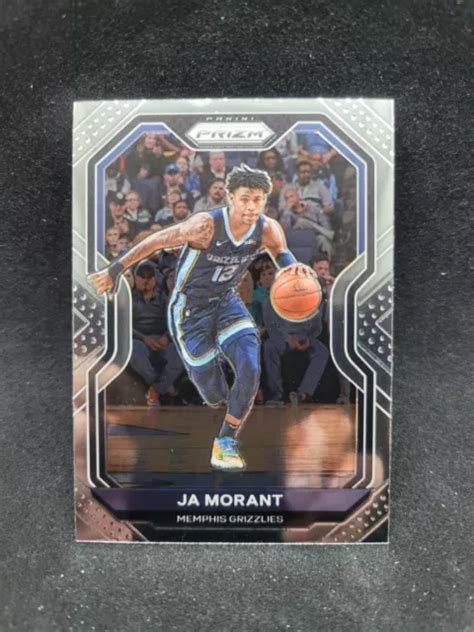 2020 21 NBA PANINI Prizm Ja Morant Base 115 2nd Year MEMPHIS