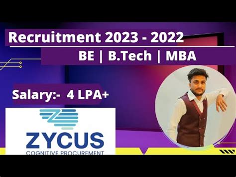 Zycus Off Campus Drive For Batch It Company Jobs Salary