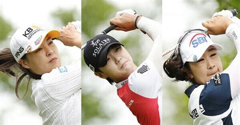 파운더스컵 3r서 희비 엇갈린 전인지·박성현·김아림 Lpga