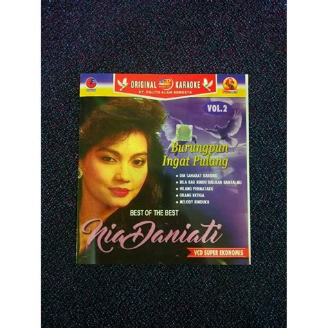 Jual Kaset VCD Original Lagu Karaoke Terbaik Best Of The Best NIA