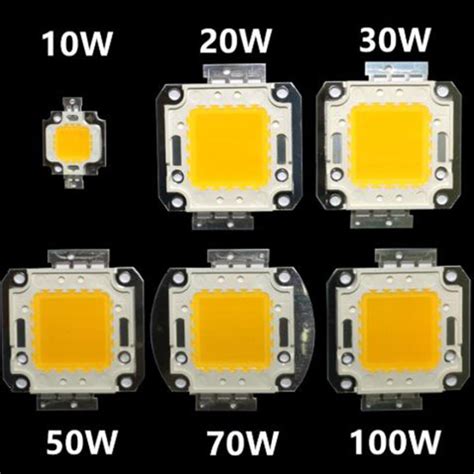 COD Butterfly COB LED Chip Lights SMD Bulb 100W 50W 30W 20W 10W