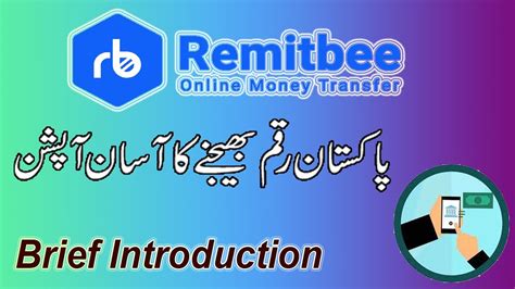 Remitbee Money Transfer Send Money To Pakistan YouTube