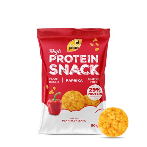 Protein Snack Paprika Good Food Products