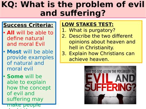 L9 Problem Of Evil Teaching Resources