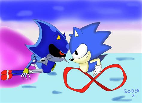 Sonic Vs Metal Sonic | Sonic the Hedgehog! Amino