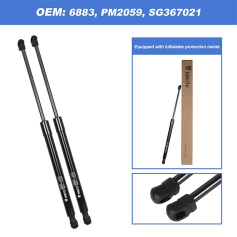 2pcs Rear Hatch Tailgate Lift Supports Shock Struts For Hyundai Tucson