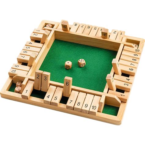 Shut The Box Board Games Corner