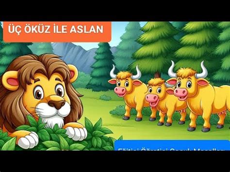 K Z Le Aslan E T C Ret C Ocuk Masallari Uyku Nces