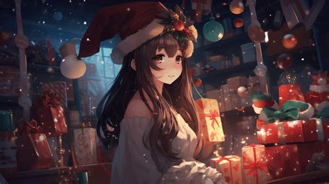 Wallpaper Desktop Anime Wallpapers Christmas For And Mobile Free ...