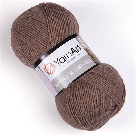 Купить 514 Пряжа YarnArt Merino De Luxe 50 цена 79 03 грн Prom ua