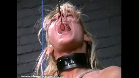 Extreme Blonde Bdsm Slave Crystel Leis Tounge Tied Torments Xxx