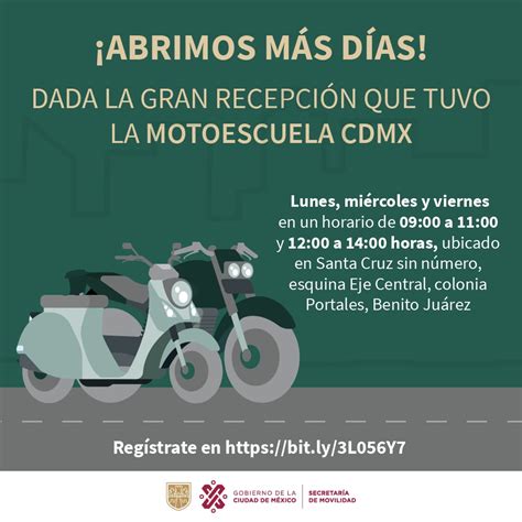 Secretaría De Movilidad Cdmx On Twitter Debido A Su éxito ¡ampliamos