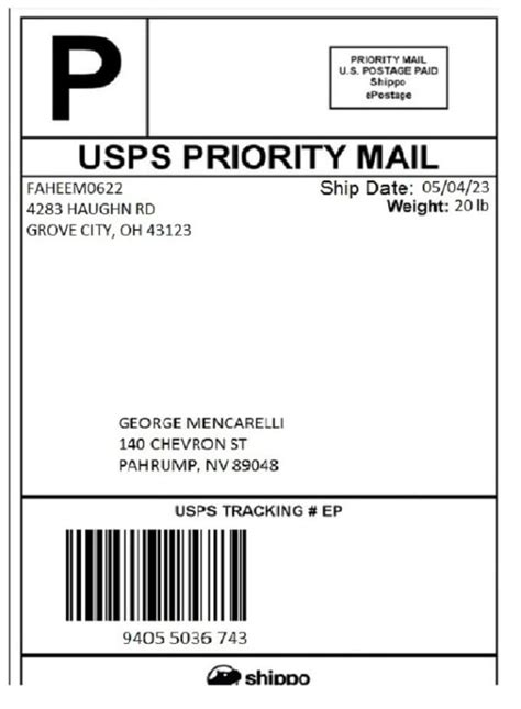 Create Usps Shipping Label By Faheem0622 Fiverr