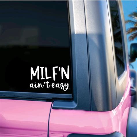 Milf And N Decals Etsy