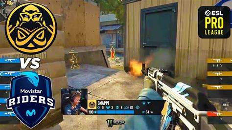 Ence Vs Movistar Riders Highlights Esl Pro League S L Csgo Youtube