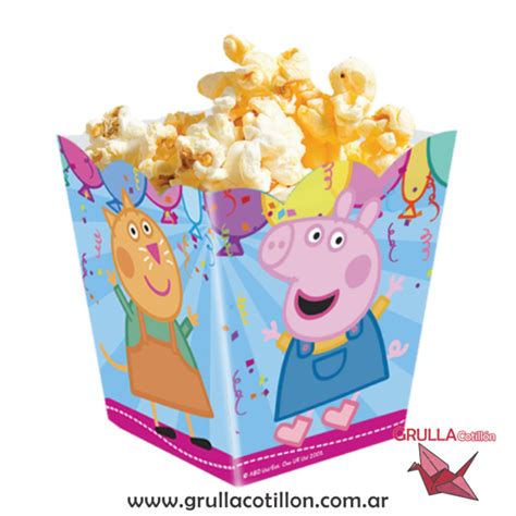 POCHOCLERA PEPPA PIG X6 Comprar En Grulla Mayorista