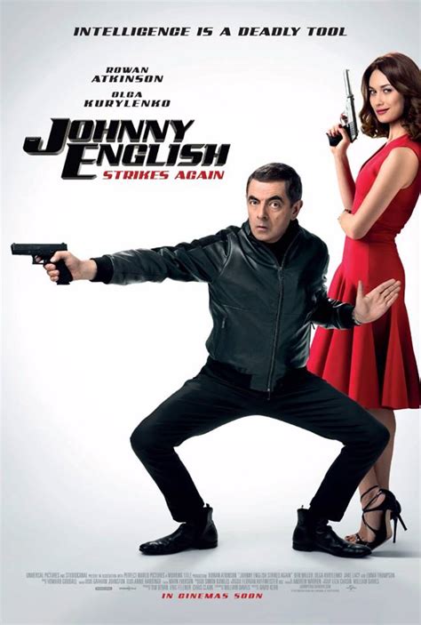 Johnny English Strikes Again Official Poster Rowan Atkinson Olga