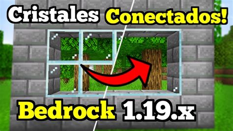 CRISTALES CONECTADOS Para Minecraft PE 1 19 X Paneles Conectados En