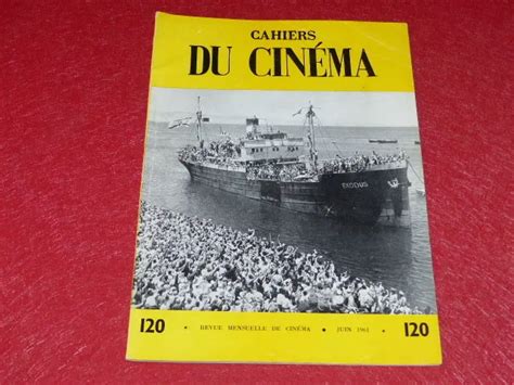 REVUE LES CAHIERS DU CINEMA N120 JUIN 1961 JEAN ROUCH GODARD EO